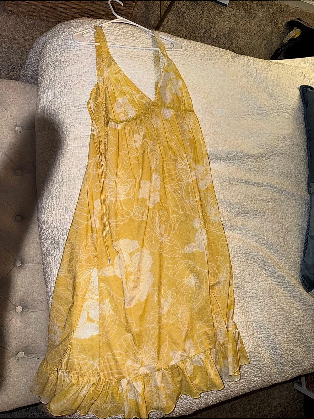 Free people yellow dress